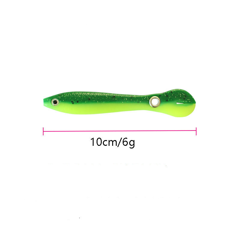 A Mock Lure Can Bounce With Slip Mechanism Artificial Swimming Soft Fishing Bait For Bass Trout Pike Spring Autumn - Image 9